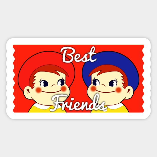 Poco-chan x2 Best Friends Sticker by chillayx